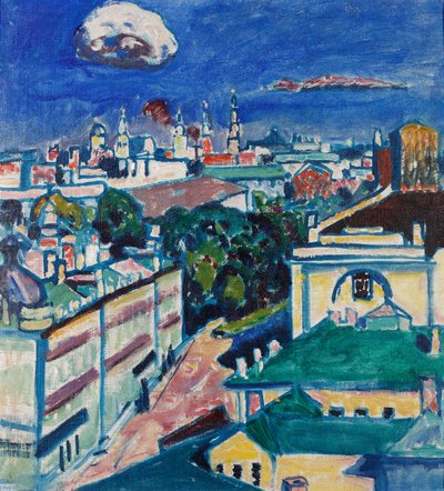 View of Moscow by Wassily Kandinsky
